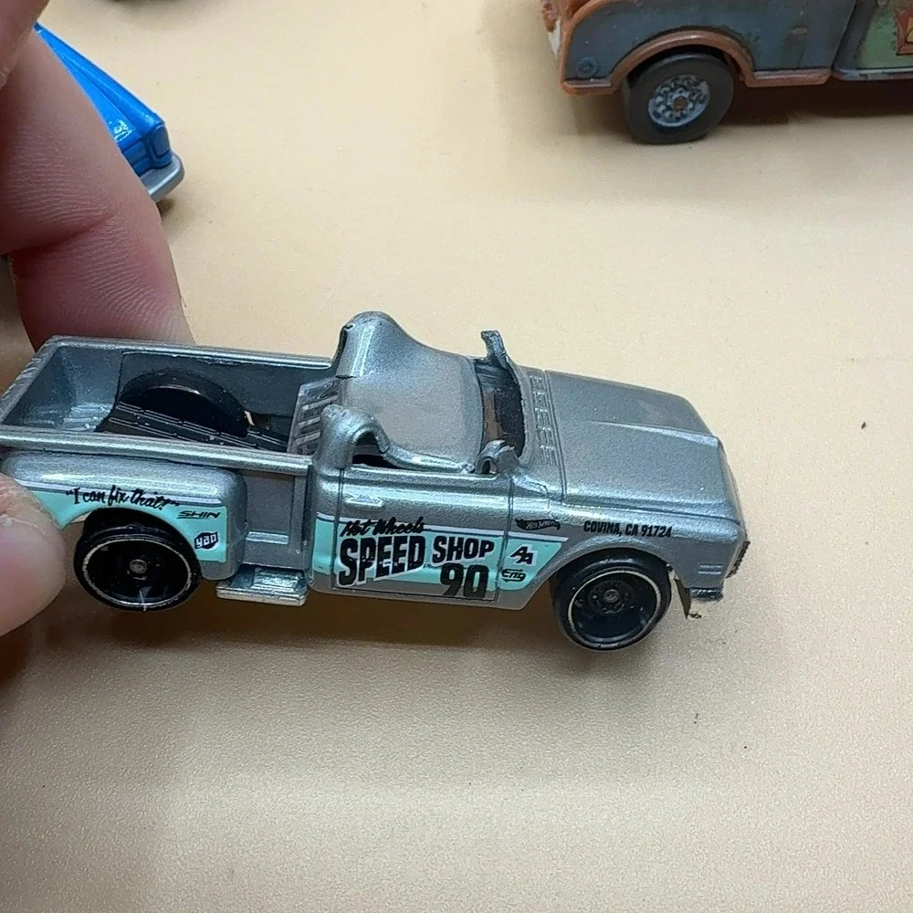 Hot Wheels Matchbox Diecast Car Lot 4 Mater Disney Speed Shop Truck